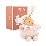KALOO - Doudou Lapin Rose 17cm - Peluche Ultra-Douce