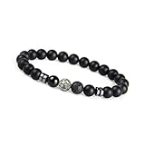 GD GOOD.designs Bracelet de perles pour hommes avec