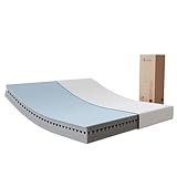 Novilla Matelas 90x190, 18 cm, Mousse à Mémoire de