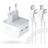 Chargeur Rapide iPhone, 35W Chargeur Double USB C et