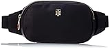 Tommy Hilfiger Sac Banane Coquelicot, Femme, Noir,