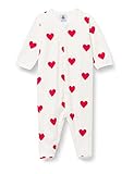 Petit Bateau Fille Mescoeurs Dors Bien, Rouge, 12 mois