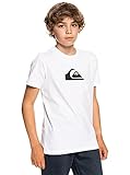 Quiksilver™ Comp Logo - T-Shirt ,Garçon , Blanc, 14