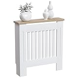 Vida Designs Arlington Radiator Cover Blanc Armoire