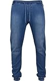 Urban Classics Knitted Denim Joggpants Homme Bas de