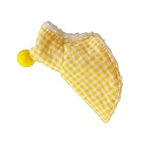 BUBEFSKD Cape de tête en coton pour perruche confortable