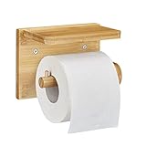 Relaxdays Porte-Papier Toilette, avec Espace de Rangement