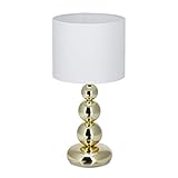Relaxdays 10024789 Table Socle métal Lampe de Chevet