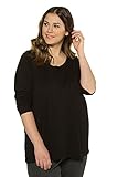 Ulla Popken Onlqueen L/s Glitter Twist Dress JRS Blouse,