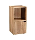 Casâme Chevet 2 Cases avec 1 Porte - Colonne de Rangement