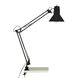 Brilliant lampe, lampe de bureau Hobby noir, métal,