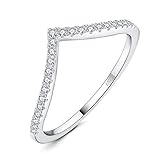 JewelryPalace Forme V Love Cubic Zirconia Bague Taille