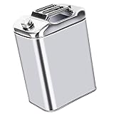 Jerrican à essence - 40 l - En acier inoxydable 304