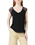 Naf Naf Corazon SM T-shirt Femme Noir (Noir 625) X-Large