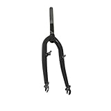 Fourche VTT 20" Rigide CINTREE Acier Noir avec TASSEAUX