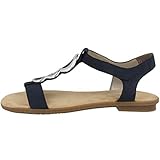 Rieker Femme 64265-14 Sandales fermées, Bleu (Nightblue/Marine/Pacifique
