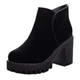 Kerland Bottes Femme Talon Carré Bottes pour Femmes