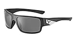 Cébé Lunettes de soleil unisexes, noir mat, blanc,