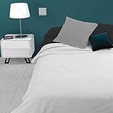 Soleil d'ocre Adele, Couvre lit, jeté de canapé, Polycoton,