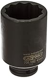 KS Tools 700.1662 - Douille 12 pans 1/2" pour rotules
