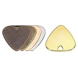 sourcing map Guitare Piques Face 1,8mm Épaisseur Métal