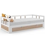 IDMarket - Lit Banquette 90 x 190 cm Zoya Convertible