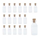 WYAN 20 mini bouteilles de souhaits en verre avec bouchons