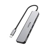 UNITEK HUB USB-C H1118A USB-A x3 USB-C HDMI SD microSD