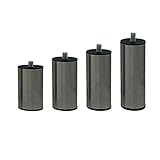 CasaXXl Lot de 4 pieds de meubles, avec filetage, en