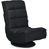 FANTASK Chaise de Sol, pivotante à 360°, avec Dossier