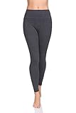 SOFTSAIL Legging Taille Haute Pleine Longueur en Coton