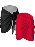 2 Pièces Wrap de Plage de Femmes Sarong Couverture