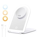 BESTOPE PRO Miroir Maquillage Lumineux Portable avec