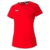 PUMA teamGOAL 23 Casuals Tee W T-Shirt Femme Red FR
