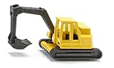 siku 0801, Excavateur, Métal/Plastique, Jaune/Noir,