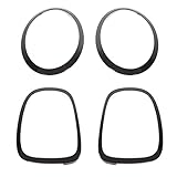 Garniture de Feu Arrière Avant, Couverture Phare Noir