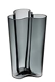 Iittala Vase Aalto 251 mm Gris en Verre