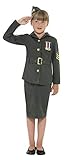 Smiffy's Costume armée 2ème guerre mondiale fille,