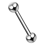 AZARIO LONDON Barre droite en titane G23 calibre 16