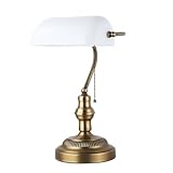 BarcelonaLED Vintage Notaire Style Banquier Lampe de