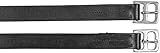 KERBL Etrivière en Cuir pour Cheval Noir 130 cm