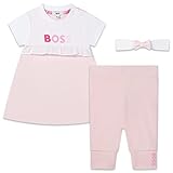 BOSS Ensemble robe + legging BEBE COUCHE BABY PINK