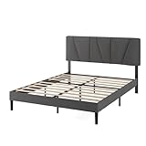 Zinus Maya lit 140x190 cm - Hauteur 30cm - Cadre de