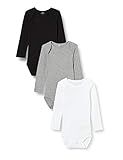 NAME IT Nbnbody 3p Ls Black 2 Noos Body - Mixte bébé