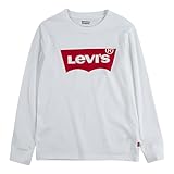 Levi'S Kids -L/S Batwing Tee Garçon Blanc 8 Ans