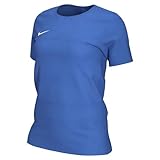Nike Park VII Jersey SS Maillot Femme, Royal Blue/White,