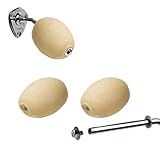 Lot porte-savon chromé + 3 savons rotatifs Provendi