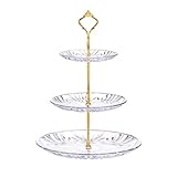 ceuao Présentoir à Gâteaux 3 Niveaux, Support Gateau