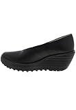 Fly London Femme Yaz Escarpins, Noir Mousse Black,