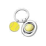 Amikado Porte-clés Balle de Tennis personnalisé par